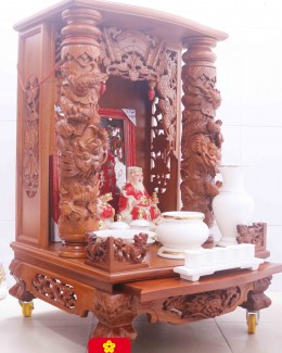 Mẫu bàn thờ Thần Tài phong thủy